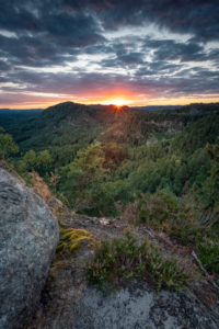 Sonnenuntergang am Mariina Skala